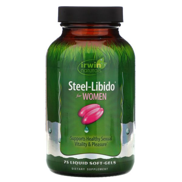 Irwin Naturals, Steel-Libido para mujeres, 75 softget líquidos