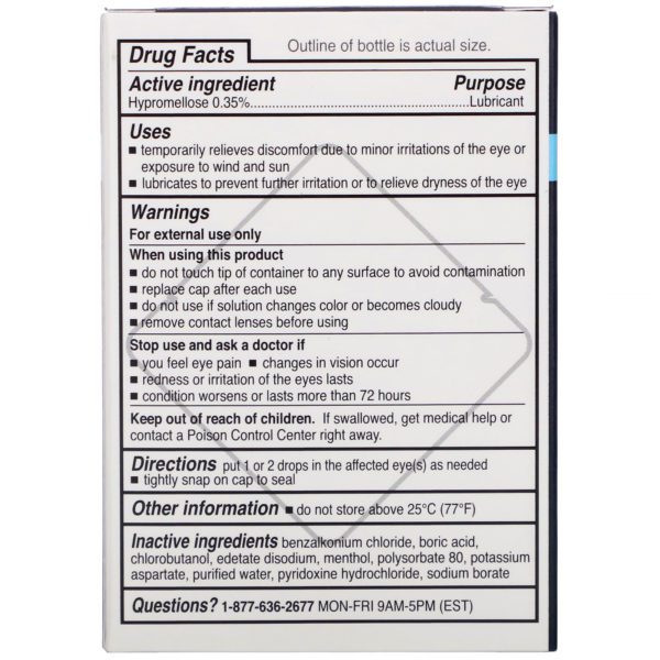 Rohto, Jolt, Cooling, Lubricant Eye Drops, 0.4 fl oz (12 ml) - Imagen 3