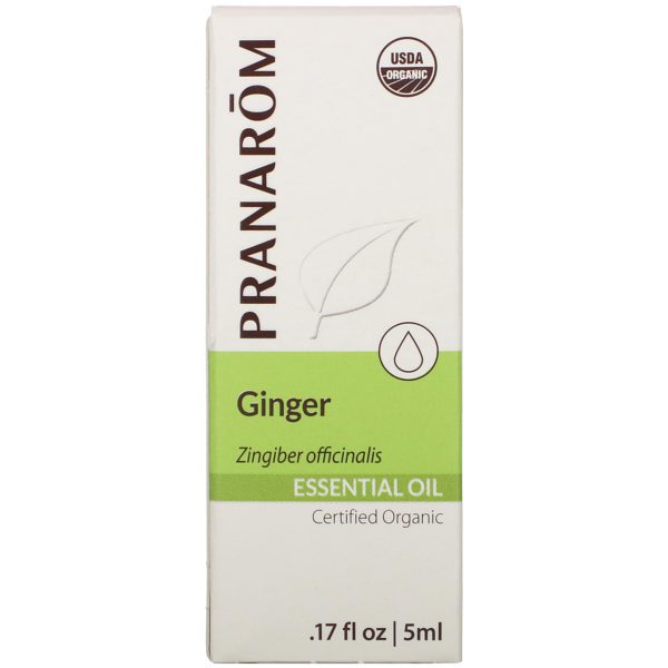 Pranarom, Essential Oil, Ginger, .17 fl oz (5 ml) - Imagen 2