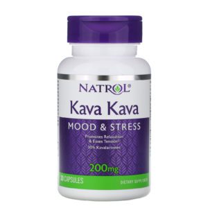 Natrol, Kava Kava, 200 mg, 30 cápsulas