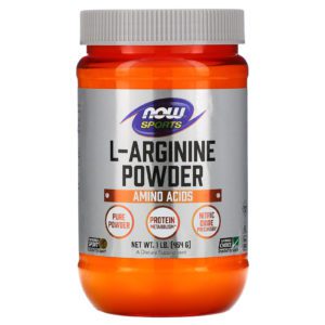 Now Foods, Polvo de L-Arginina, 1 lb (454 g)