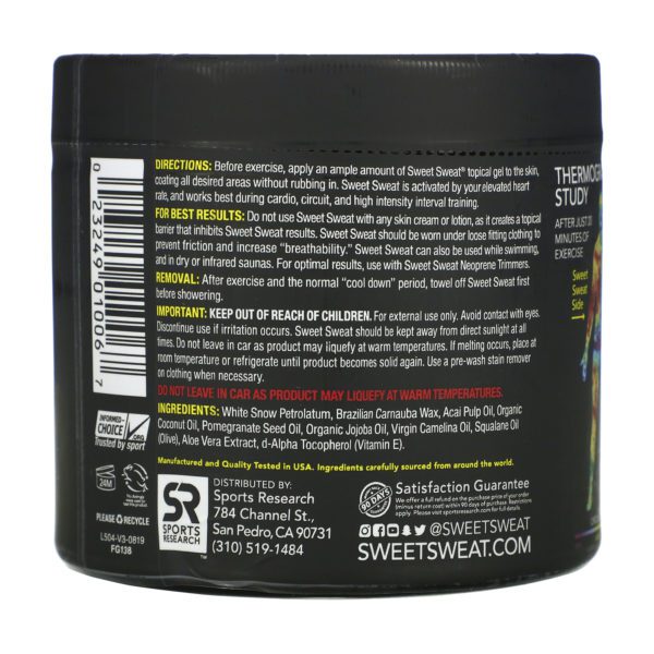 Sports Research, Dulce Sudor, Potenciador pre-entrenamiento, sin fragancia, 13,5 onzas (383 g) - Imagen 2