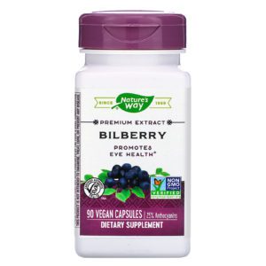 Nature's Way, Bilberry, 90 Vegan Capsules