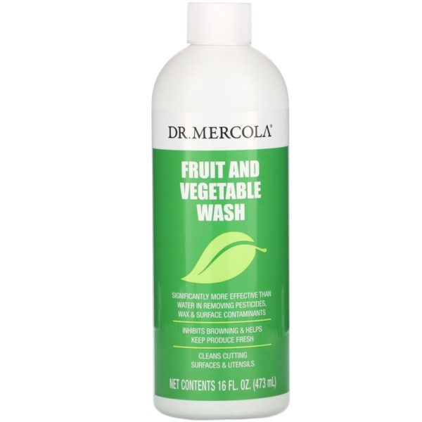 Dr. Mercola, Limpiador de frutas y vegetales, 16 fl. oz. (473 ml.)