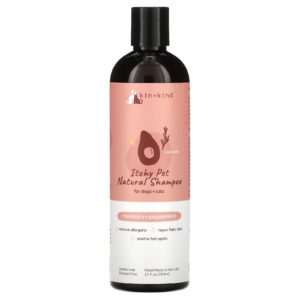 Kin+Kind, Itchy Pet Natural Shampoo, For Dogs & Cats, Rosemary, Peppermint, 12 fl oz (354 ml)