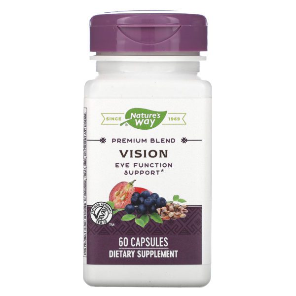 Nature's Way, Vision, Premium Blend, 60 Capsules