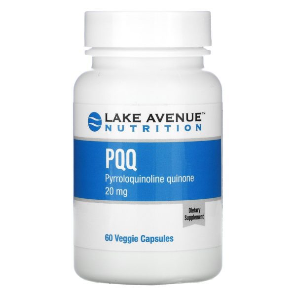 Lake Avenue Nutrition, PPQ (pirroloquinolina quinona), 20 mg, 60 cápsulas vegetales