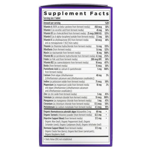 New Chapter, 55+ Every Woman's One Daily, Whole-Food Multivitamin, 72 Vegetarian Tablets - Imagen 2