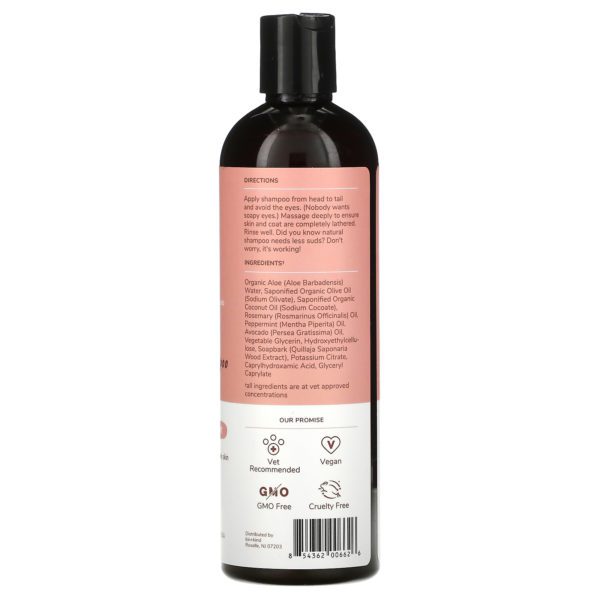 Kin+Kind, Itchy Pet Natural Shampoo, For Dogs & Cats, Rosemary, Peppermint, 12 fl oz (354 ml) - Imagen 2