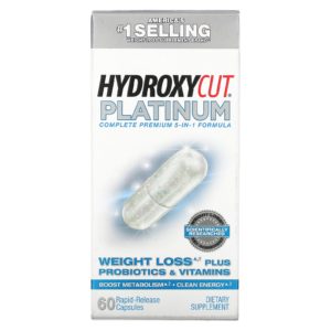 Hydroxycut, Platinum, 60 cápsulas de liberación rápida