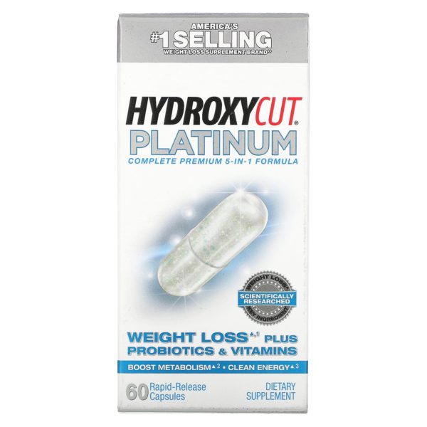 Hydroxycut, Platinum, 60 cápsulas de liberación rápida