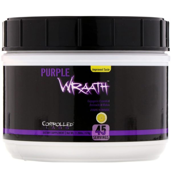 Controlled Labs, Ira púrpura, limonada púrpura de 576 g