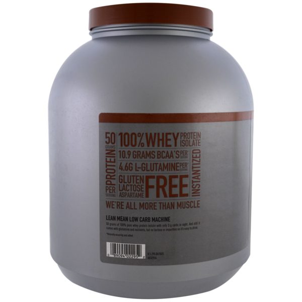 Isopure, Proteína en polvo con bajo contenido de carbohidratos, Chocolate holandés, 2,04 kg (4,5 lb) - Imagen 3