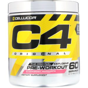Cellucor, Explosivo C4 Original, preentrenamiento, margarita de fresa, 13.8 oz (390 g)
