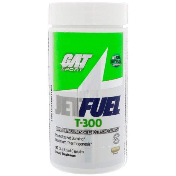 GAT, JetFUEL T-300, 90 Oil-Infused Capsules