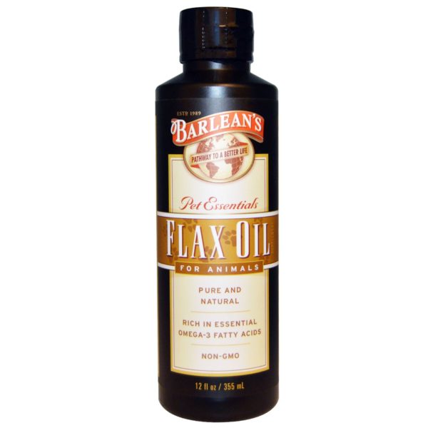 Barlean's, Flax Oil, para Animales, 12 fl oz (355 ml)