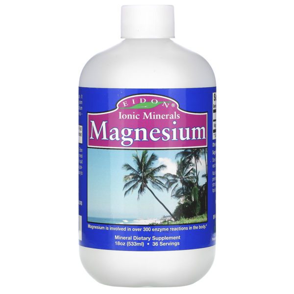 Eidon Mineral Supplements, Ionic Minerals, Magnesium, 18 oz (533 ml)