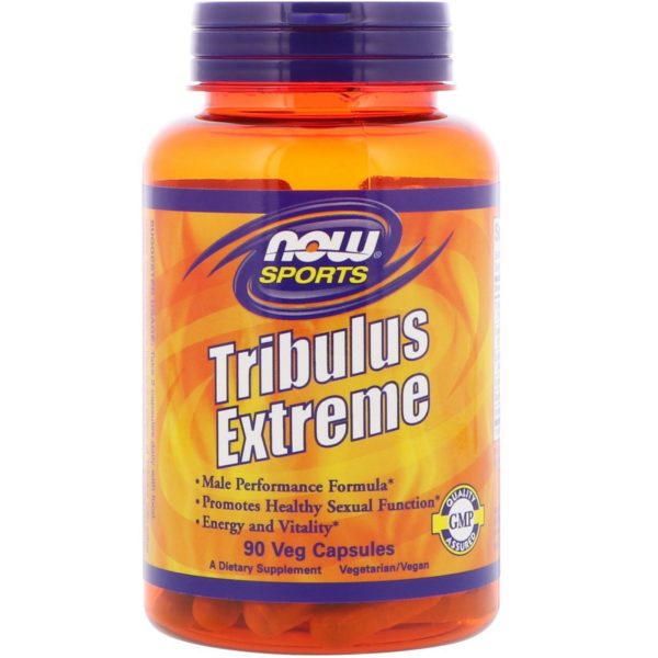 Now Foods, Sports, Tribulus Extreme, 90 cápsulas vegetales