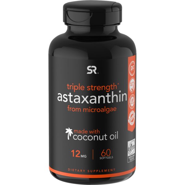 Sports Research, Astaxanthin, Triple Strength, 12 mg, 60 Softgels