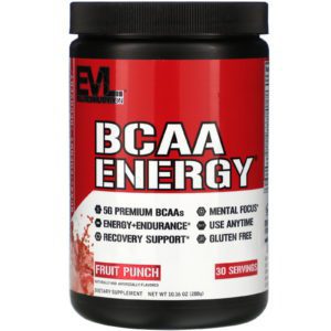 EVLution Nutrition, BCAA Energy, Fruit Punch, 10.16 oz (288 g)