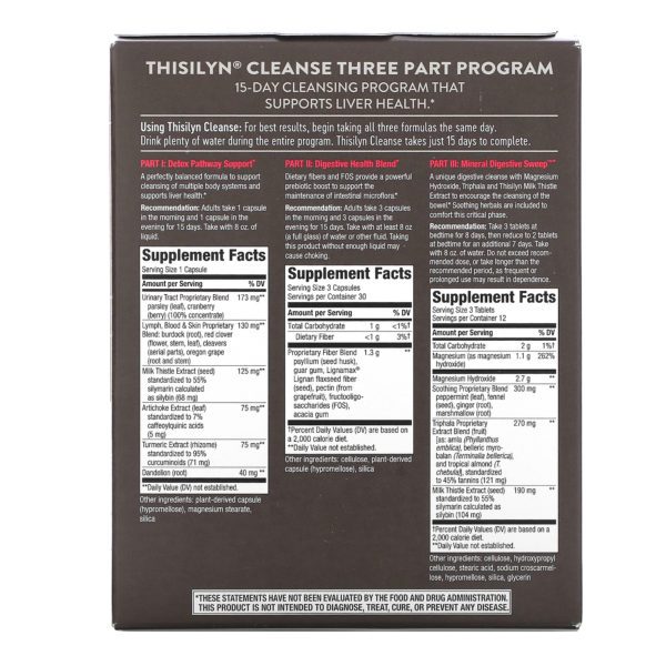 Nature's Way, Limpieza Thisilyn Cleanse con Digestive Sweep Mineral, Programa de 15 Días - Imagen 2