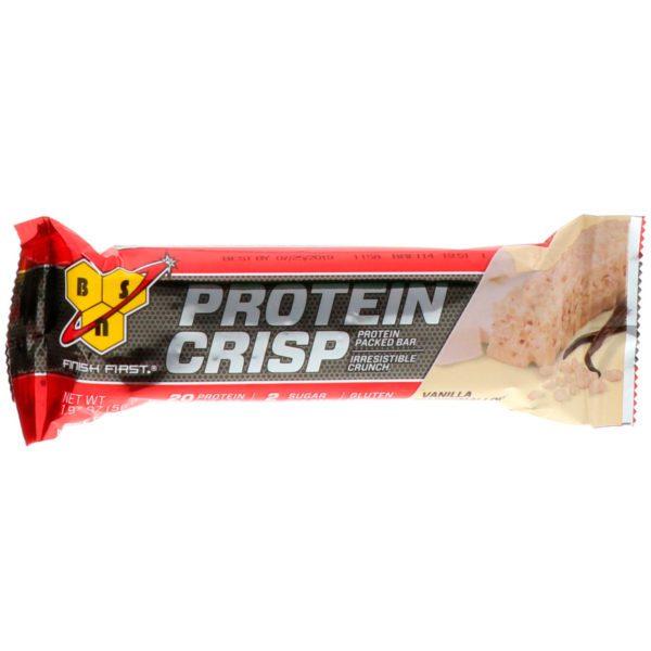 BSN, Crocante de proteínas, vainilla y malvavisco, 12 barras, 1,97 oz (56 g) cada una - Imagen 4