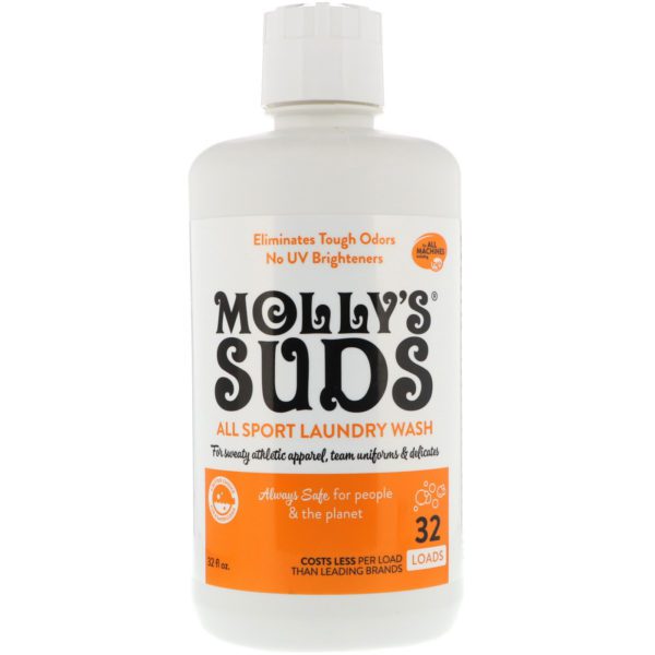 Molly's Suds, Jabón para la ropa All Sport, 32 fl oz (964,35 ml)