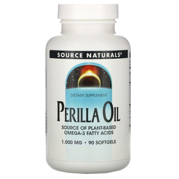 Source Naturals, Aceite de perilla, 1000 mg, 90 softgels