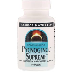 Source Naturals, Pycnogenol Supremo, 30 tabletas