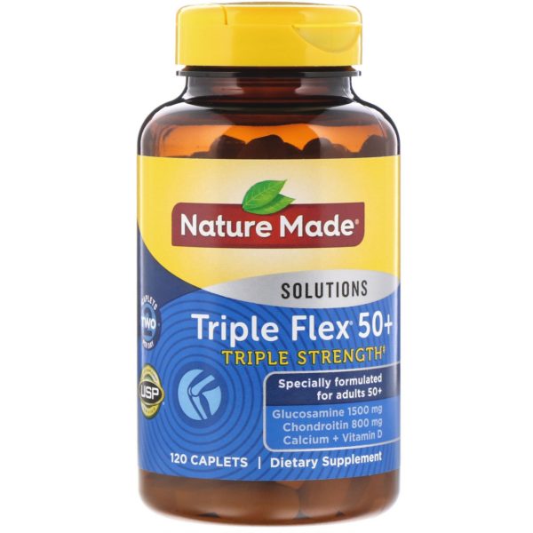 Nature Made, Triple Flex 50+, Triple acción, 120 comprimidos oblongos - Imagen 3