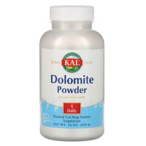 KAL, Polvo de dolomita, 454 g (16 oz)
