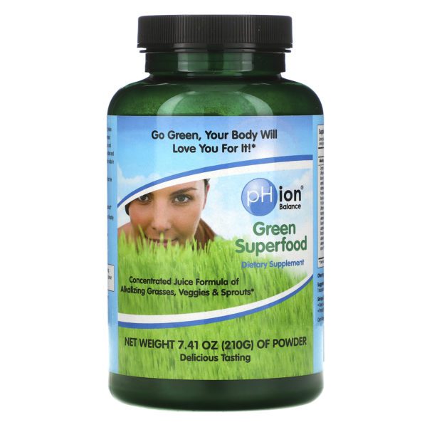 pHion Balance, Green SuperFood, polvo, 210 g (7,41 oz)