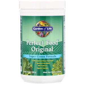 Garden of Life, Perfect Food Original, fórmula súper verde, 10.58 oz (300 g)