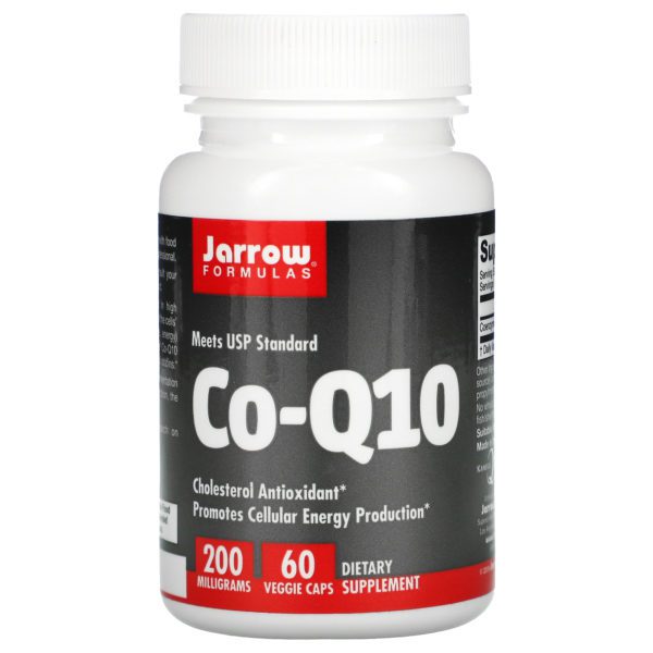 Jarrow Formulas, Coenzima Q10, 200 mg, 60 cápsulas vegetales