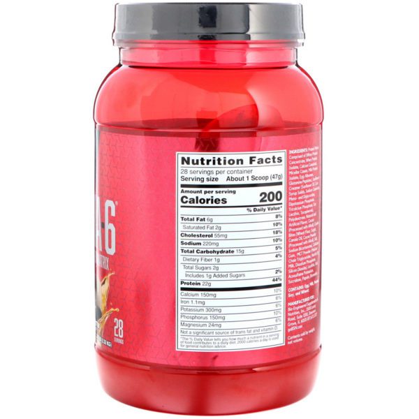 BSN, Syntha-6, un polvo de proteínas de primera calidad para crecimiento muscular, chocolate y manteca de maní, 2.91 lbs (1.32 kg) - Imagen 2