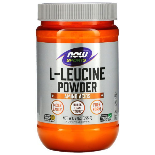 Now Foods, Deportes, L-leucina en polvo, 255 g (9 oz)