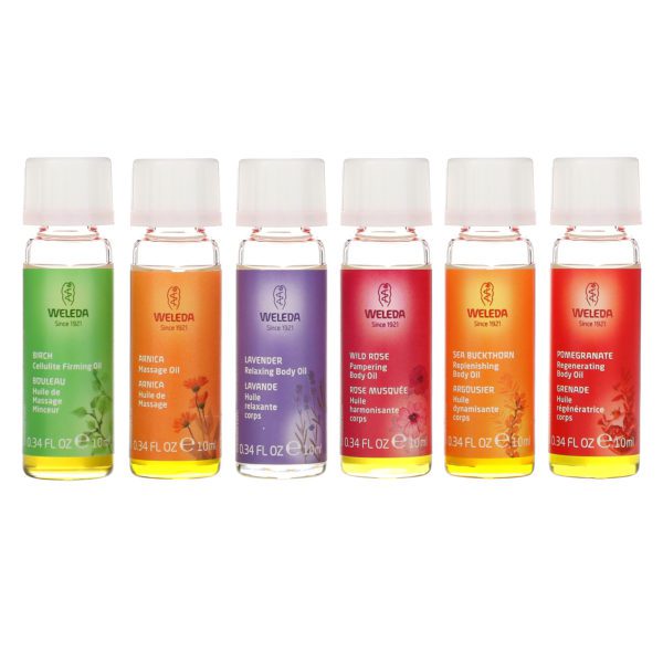 Weleda, Kit de Aceites Esenciales para el Cuerpo, 6 Aceites (0.34 fl oz c/u)