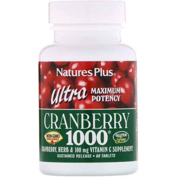 Nature's Plus, Ultra Cranberry 1000, 60 pastillas - Imagen 3
