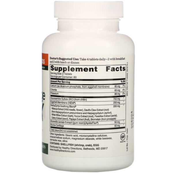 Dr. Williams, Joint Advantage Gold 5X, 120 Tablets - Imagen 2