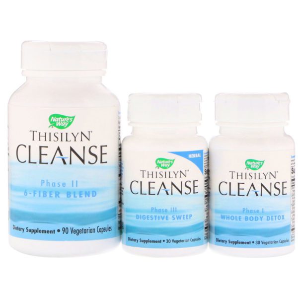 Nature's Way, Thisilyn Cleanse con escoba herbal digestiva, programa de 15 días - Imagen 3
