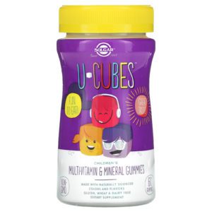Solgar, U-Cubes, Gomitas de multi-vitaminas y minerales para niños, 60 gomitas