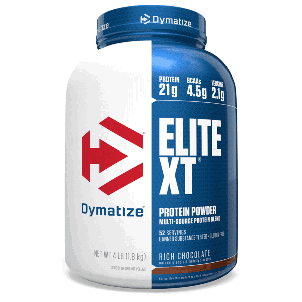 Dymatize Nutrition, Elite XT, Polvo de Proteína, Rico Chocolate, 4 lb (1.8 kg)