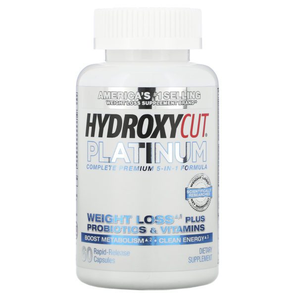 Hydroxycut, Platinum, 60 cápsulas de liberación rápida - Imagen 3