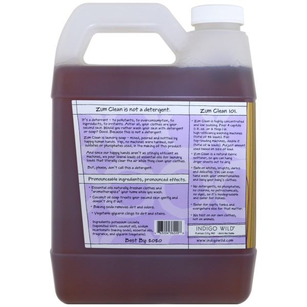 Indigo Wild, Zum Clean, Jabón de lavar de aromaterapia, Incienso y mirra, 32 fl oz (.94 l) - Imagen 2