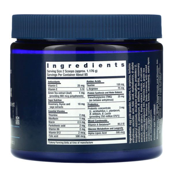 Life Extension, Mezcla para gatos, Fórmula avanzada con multinutrientes, 100 g (3,52 oz) - Imagen 2
