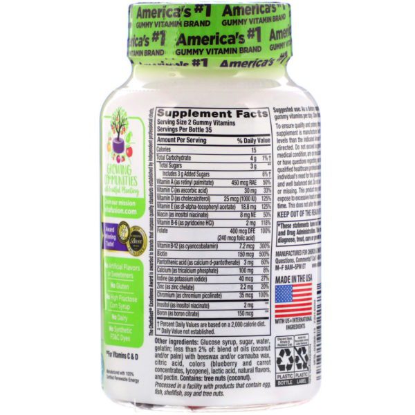 VitaFusion, Multivitamínico completo para mujeres, Sabor a bayas naturales, 70 gomitas - Imagen 2