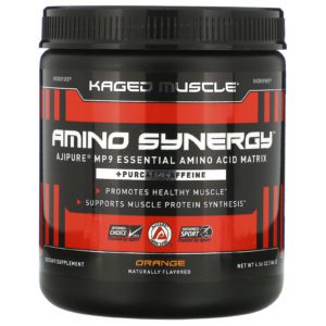 Kaged Muscle, Amino Synergy, Orange, 6.56 oz (186 g)