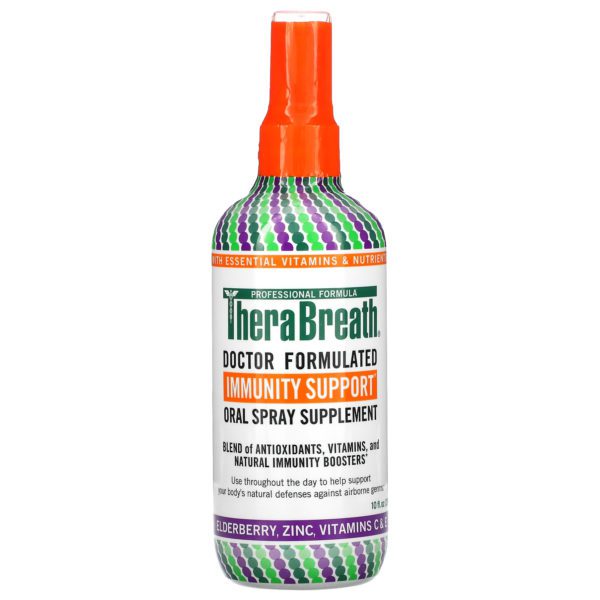 TheraBreath, Immunity Support, Oral Spray Supplement, 10 fl oz (296 ml)