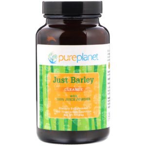 Pure Planet, Just Barley, 180 Cápsulas Vegetarianas