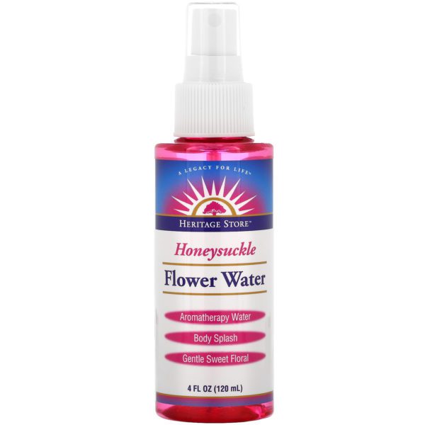 Heritage Store, Agua de flor, madreselva, 4 fl oz (120 ml)